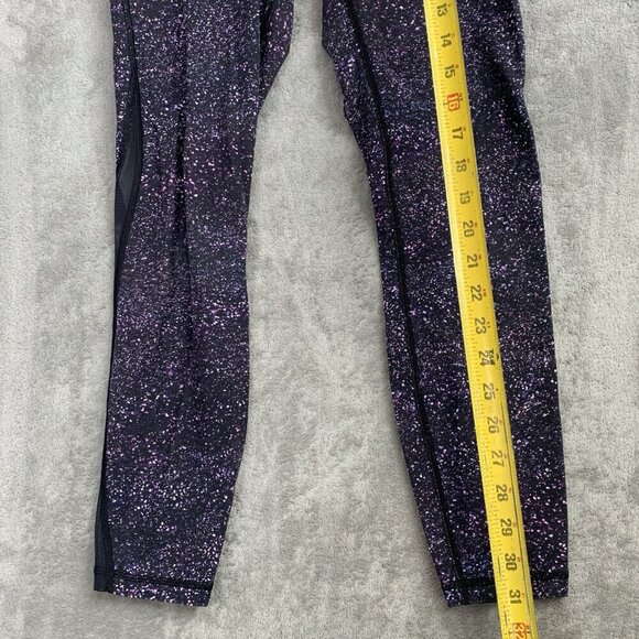 Lululemon Train Times 7/8 Pants Womens 6 Crystalline Black Leggings Yoga Gym 22” - Picture 4 of 14